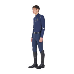 Camada base de treino masculina Equestro x FISE Blazer marinho Azul-marinho