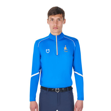 Camada base de treino masculina Equestro x FISE Azul da Savoia