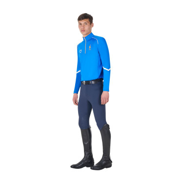 Camada base de treino masculina Equestro x FISE Azul da Savoia