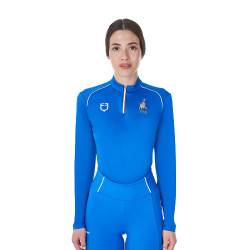 Camada base de treino feminina Equestro x FISE Azul da Savoia