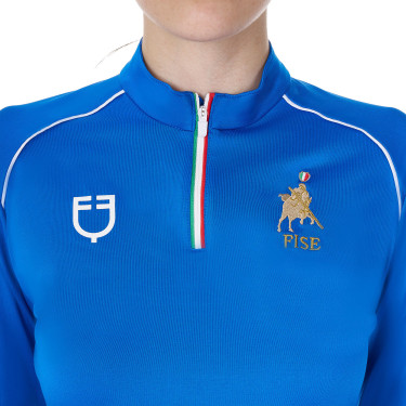 Camada base de treino feminina Equestro x FISE Azul da Savoia