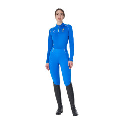 Camada base de treino feminina Equestro x FISE Azul da Savoia