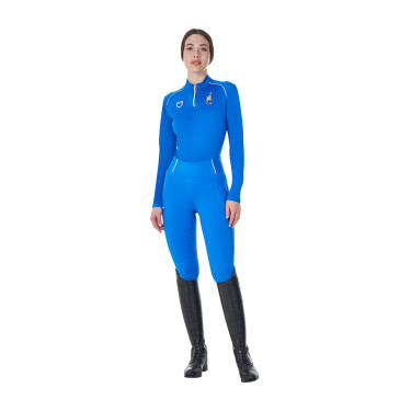 Camada base de treino feminina Equestro x FISE Azul da Savoia