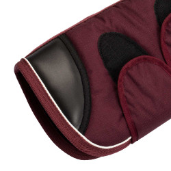 Conjunto de transportadores e protetor de cauda Equestro com remendo de borracha Bordéus Bordô Conjunto de transportadores e protetor de cauda Equestro com remendo de borracha Bordéus Bordô