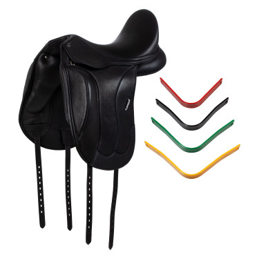 Sela de dressage Supreme New Orleans 4 arcos incluídos Preto Sela de dressage Supreme New Orleans 4 arcos incluídos Preto