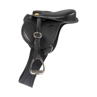 Sela de salto equestre miniatura em couro | Equi-Clic Sela de salto equestre miniatura em couro | Equi-Clic