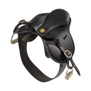 Sela de salto equestre miniatura em couro | Equi-Clic Sela de salto equestre miniatura em couro | Equi-Clic