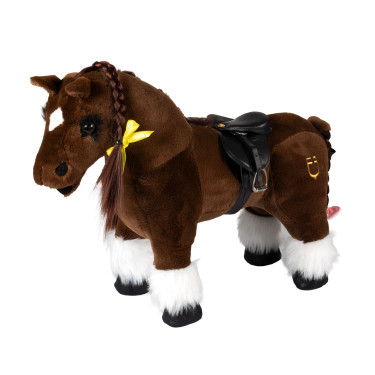Sela de salto equestre miniatura em couro | Equi-Clic Sela de salto equestre miniatura em couro | Equi-Clic