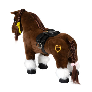 Sela de salto equestre miniatura em couro | Equi-Clic Sela de salto equestre miniatura em couro | Equi-Clic