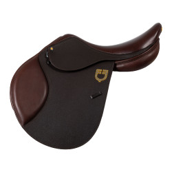 Sela de salto Equestro Evolution Pro Castanho escuro