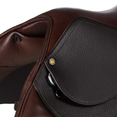 Sela de salto Equestro Evolution Pro Castanho escuro