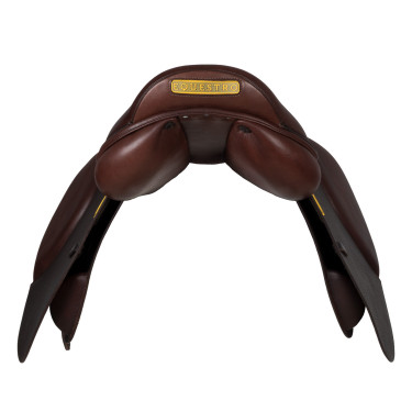 Sela de salto Equestro Evolution Pro Castanho escuro