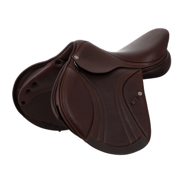 Sela de salto Acavallo Comfort Sublime KC Race 2.6 Castanho escuro
