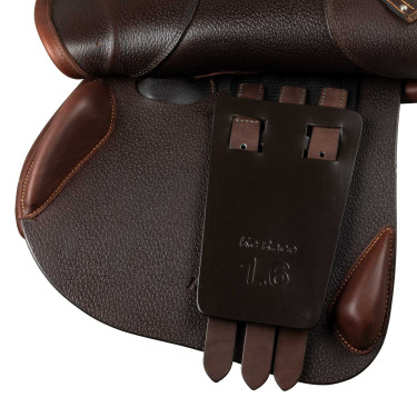 Sela de salto Acavallo Comfort Sublime KC Race 1.6 Castanho escuro