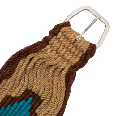 Cinta western de mohair para equitação Pool’s asteca Cinta western de mohair para equitação Pool’s asteca