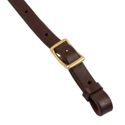 Cinta de amarração western Lakota 3/4" x 40" Envernizado Castanho