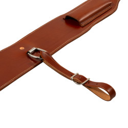 Cilha traseira western em couro Westwood Conhaque Castanho