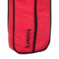 Saco western Lakota para bridle + halter Vermelho
