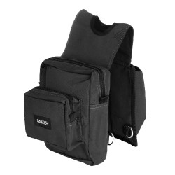 Bolsa de sela western Lakota para pomo Preto