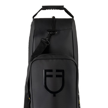 Saco para botas e capacete Equestro em tecido técnico Preto Saco para botas e capacete Equestro em tecido técnico Preto