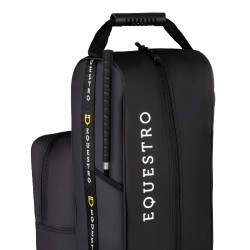 Saco para botas e capacete Equestro em tecido técnico Preto Saco para botas e capacete Equestro em tecido técnico Preto