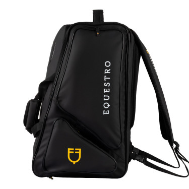 Saco para botas Equestro em tecido técnico com design inteligente Preto
