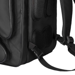 Saco para botas Equestro em tecido técnico com design inteligente Preto