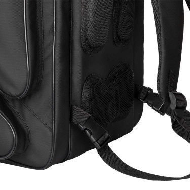 Saco para botas Equestro em tecido técnico com design inteligente Preto