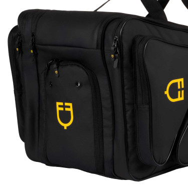 Saco para botas Equestro em tecido técnico com design inteligente Preto