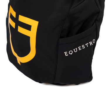 Saco para capacete Equestro com bolsos laterais Preto