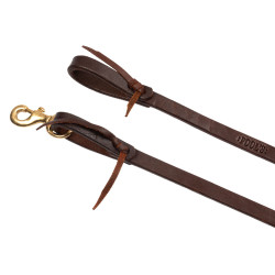 Rédeas western Pool's 5/8" Envernizado Castanho