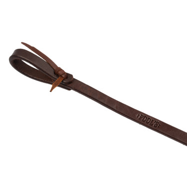 Rédeas western Pool's 5/8" Envernizado Castanho