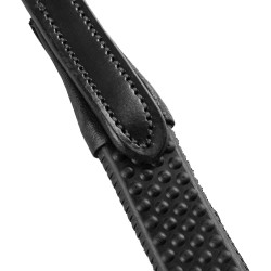 Renas de borracha Equestro Eventa com limitadores Preto