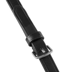Renas de borracha Equestro Eventa com limitadores Preto