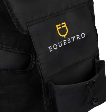 Protetores de estribo Equestro em poliéster Castanho escuro Protetores de estribo Equestro em poliéster Castanho escuro