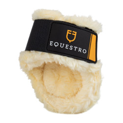 Guarde-fetlocks Equestro com lã sintética Preto