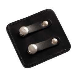 Porta-número de concurso Equestro 3 dígitos 9×8 cm Preto