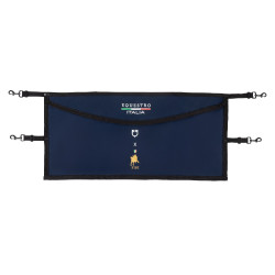 Porta de box Equestro x FISE com logótipo bordado Blazer marinho Azul-marinho