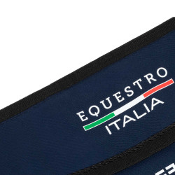 Porta de box Equestro x FISE com logótipo bordado Blazer marinho Azul-marinho