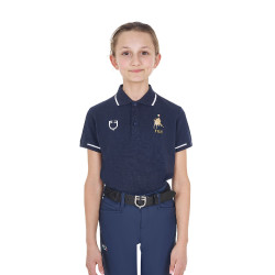 Polo infantil equitação Equestro x FISE respirável