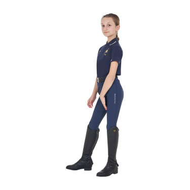 Polo infantil equitação Equestro x FISE respirável