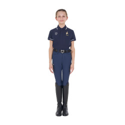 Polo infantil equitação Equestro x FISE respirável