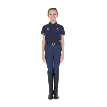 Polo infantil equitação Equestro x FISE respirável