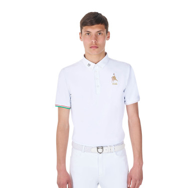 Camisa de concurso masculina equitação Equestro x FISE Camisa de concurso masculina equitação Equestro x FISE