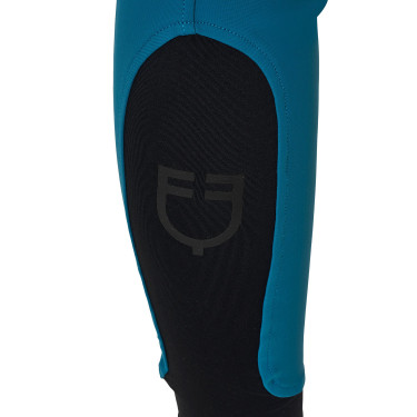 Calça de equitação feminina Equestro cintura alta com grip