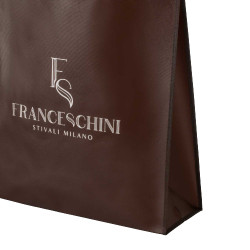 Saco de compras médio Franceschini em não tecido (45×45×15 cm)