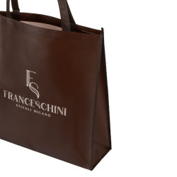 Saco de compras médio Franceschini em não tecido (45×45×15 cm)