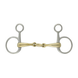 Bridão Baucher equitação dupla rótula cobre Umbria