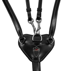 Martingale com anéis Supreme ajustável Preto