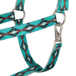 Cabolha de nylon Pool’s padrão Navajo Turquesa Azul